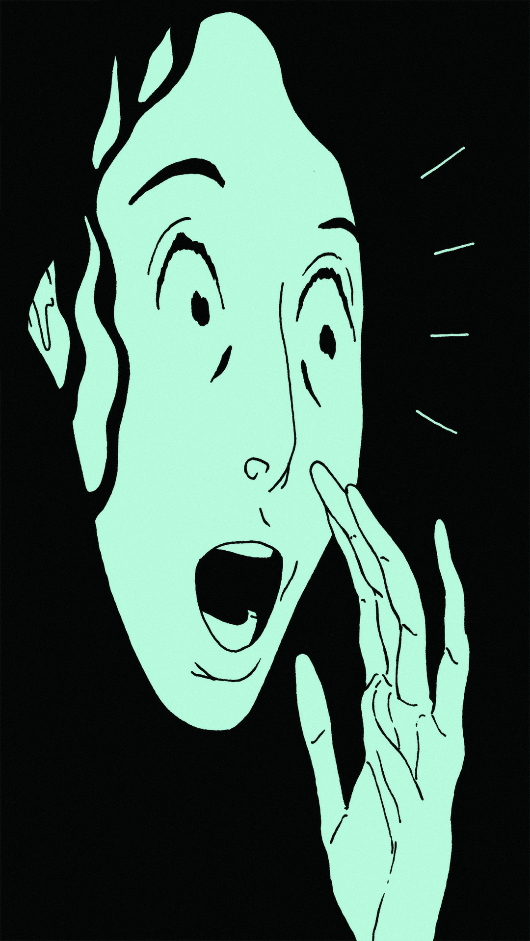 a page from FANA, original comic series, hand drawn illustration, ink on paper, 2d art, autobiography, FANA, rrfana, rr, Rita Rahimi, Ramin Rahimi,  کتاب مصور فنا ، ریتا رحیمی ، رامین رحیمی 
