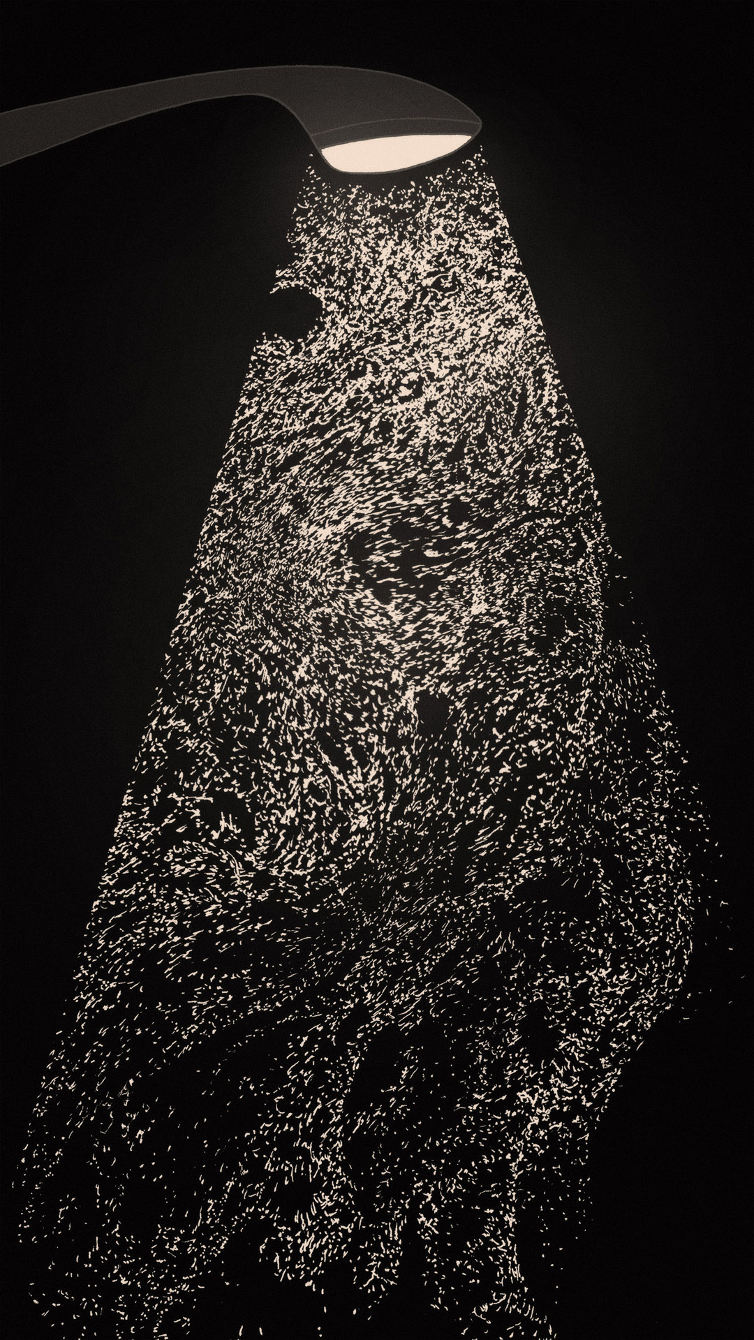 a page from FANA, original comic series, hand drawn illustration, ink on paper, 2d art, autobiography, FANA, rrfana, rr, Rita Rahimi, Ramin Rahimi,  کتاب مصور فنا ، ریتا رحیمی ، رامین رحیمی 
