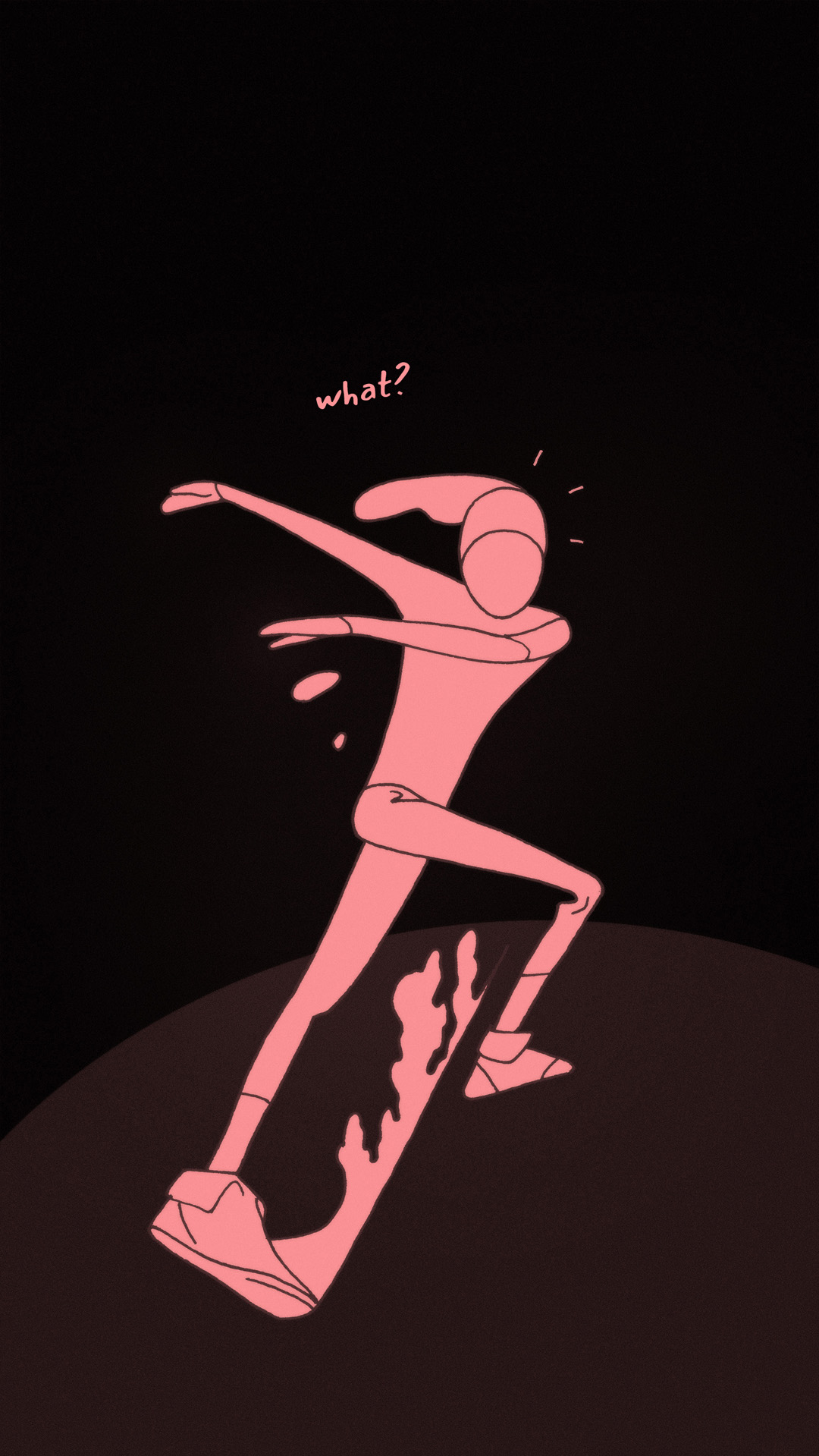 a page from FANA, original comic series, hand drawn illustration, ink on paper, 2d art, autobiography, FANA, rrfana, rr, Rita Rahimi, Ramin Rahimi,  کتاب مصور فنا ، ریتا رحیمی ، رامین رحیمی 
